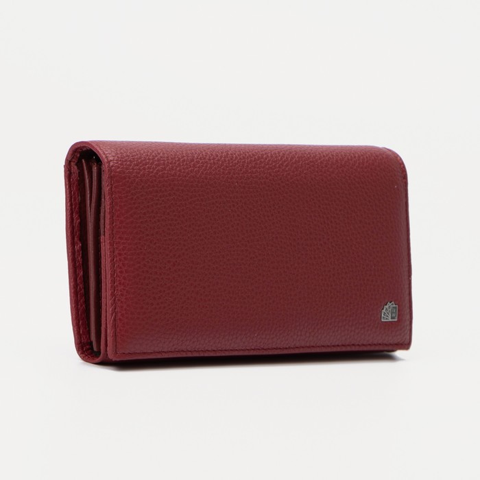 Кошелёк, 5 отделов, на магнитах, цвет бордовый
Кошелёк, 5 отделов, на магнитах, цвет бордовый