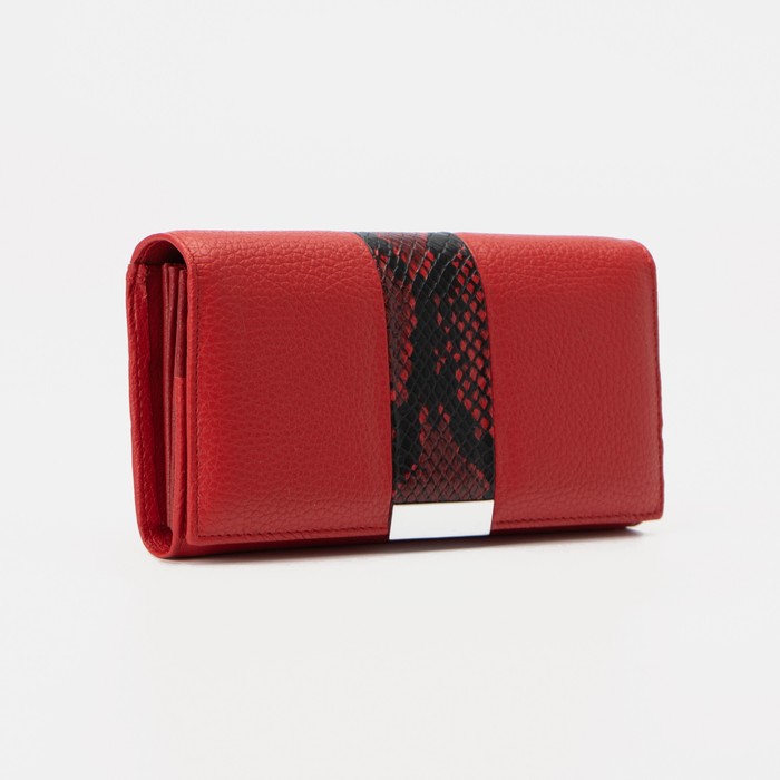 Кошелёк, 5 отделов, на магнитах, цвет красный
Кошелёк, 5 отделов, на магнитах, цвет красный