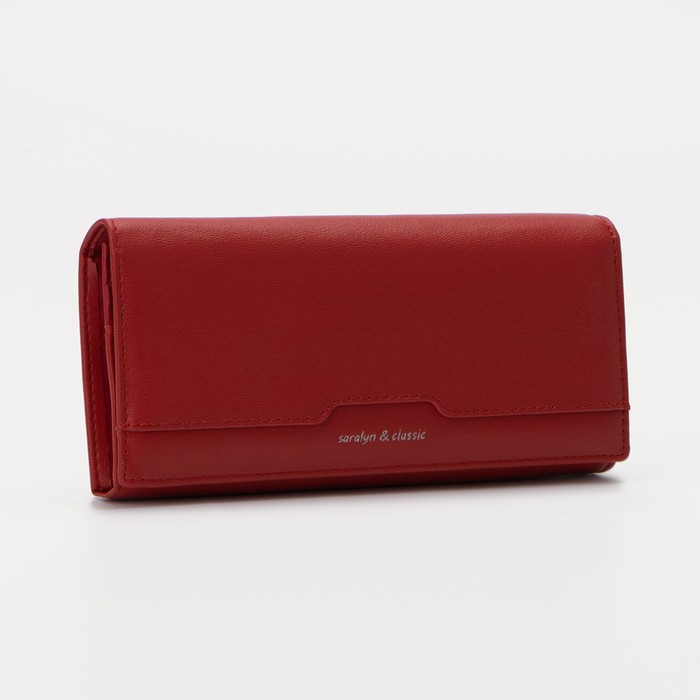 Кошелёк, 3 отдела, на магнитах, цвет красный
Кошелёк, 3 отдела, на магнитах, цвет красный