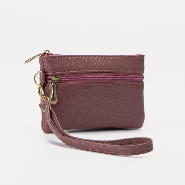 Ключница, длина 11,5 см, 2 отдела на молниях, цвет пудра
Ключница, длина 11,5 см, 2 отдела на молниях, цвет пудра