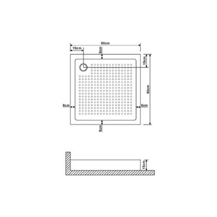 Поддон душевой GROSSMAN для GR-1090/3090/6090, 90х90х15 см, акриловый, прямоугольный
Поддон душевой GROSSMAN для GR-1090/3090/6090, 90х90х15 см, акриловый, прямоугольный