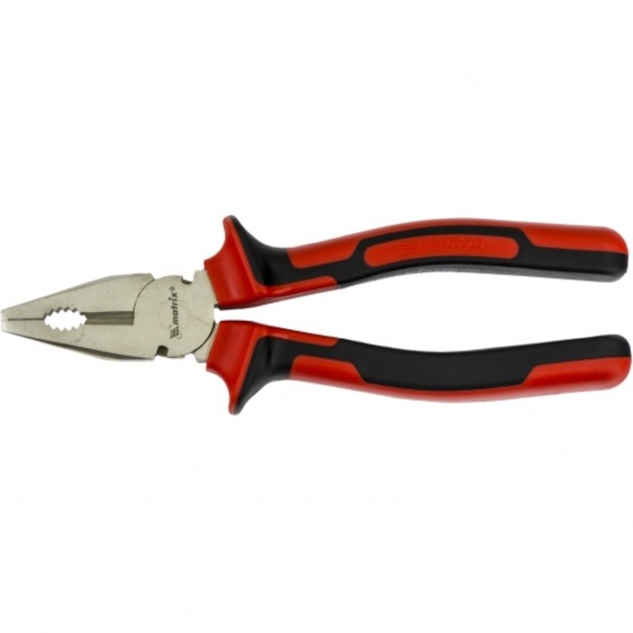 Плоскогубцы Matrix NICKEL, 200 мм, никелированные, двухкомпонентные рукоятки
Плоскогубцы Matrix NICKEL, 200 мм, никелированные, двухкомпонентные рукоятки