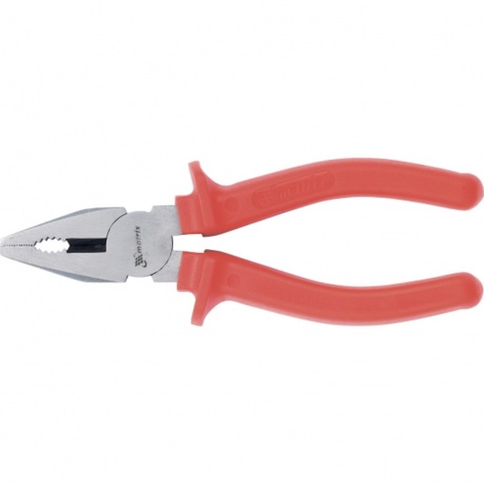 Плоскогубцы Matrix Econom, 160 мм, шлифованные, пластмассовые рукоятки
Плоскогубцы Matrix Econom, 160 мм, шлифованные, пластмассовые рукоятки