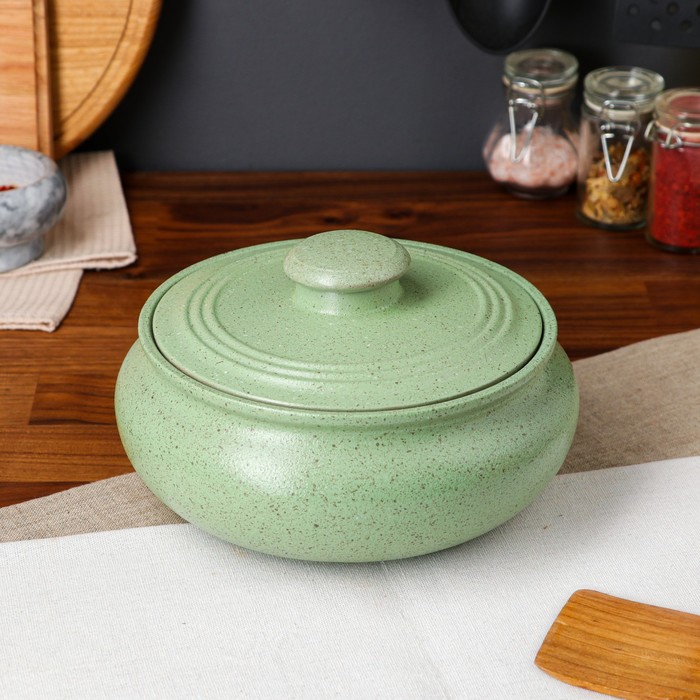 Горшок духовой "Гранит", светло-зелёный, 2 л
Горшок духовой "Гранит", светло-зелёный, 2 л