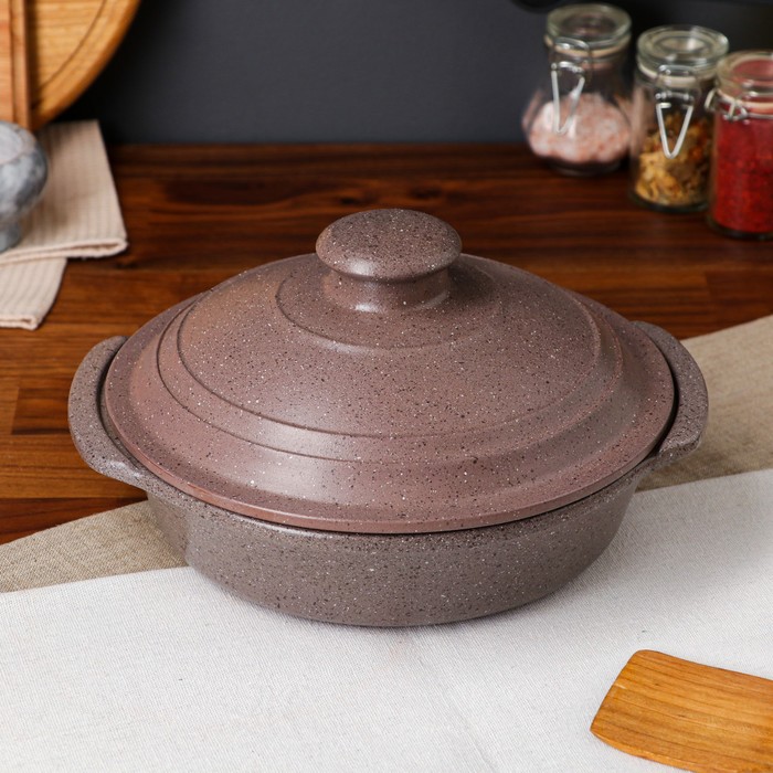 Сковорода с ручками "Гранит", серая, 23 см, 1.5 л
Сковорода с ручками "Гранит", серая, 23 см, 1.5 л