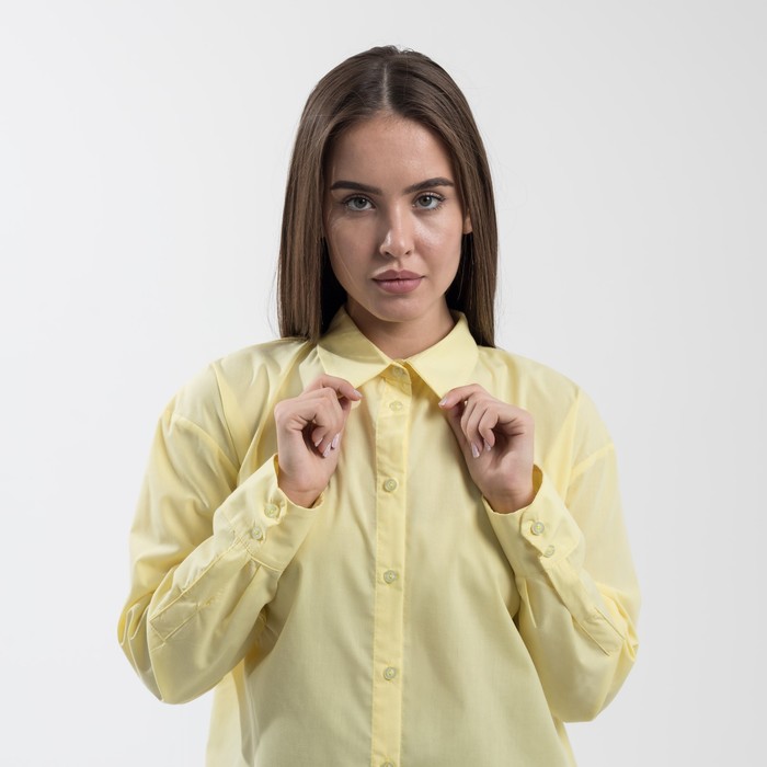 Рубашка базовая SL, оверсайз 46-48, лимонный
Рубашка базовая SL, оверсайз 46-48, лимонный