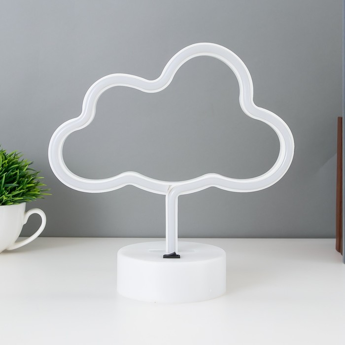 Ночник "Облачко" LED (синий свет) от батареек 3хААА USB 22x10x23 см
Ночник "Облачко" LED (синий свет) от батареек 3хААА USB 22x10x23 см