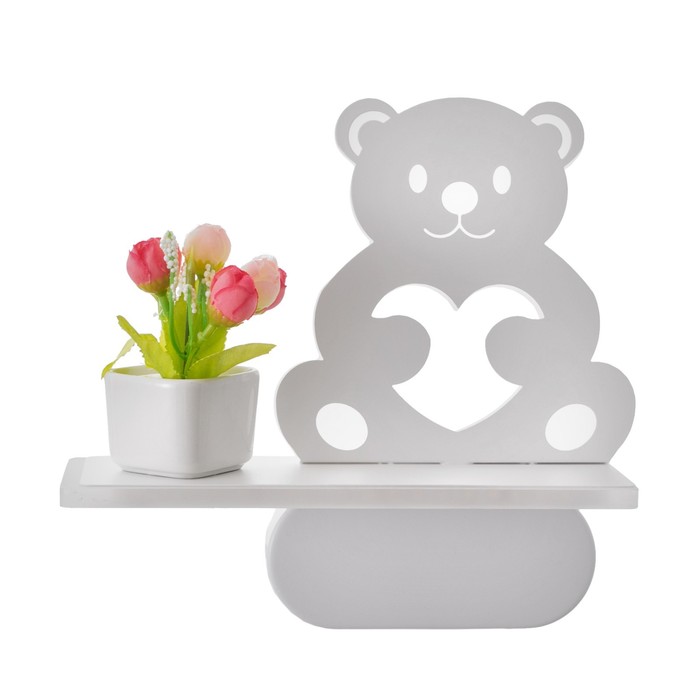 Бра "Мишка с сердцем" LED 15Вт 4000К белый
Бра "Мишка с сердцем" LED 15Вт 4000К белый