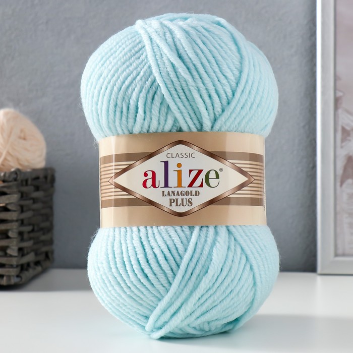 Пряжа "Lanagold plus" 49% шерсть, 51% акрил 140м/100гр (522)
Пряжа "Lanagold plus" 49% шерсть, 51% акрил 140м/100гр (522)