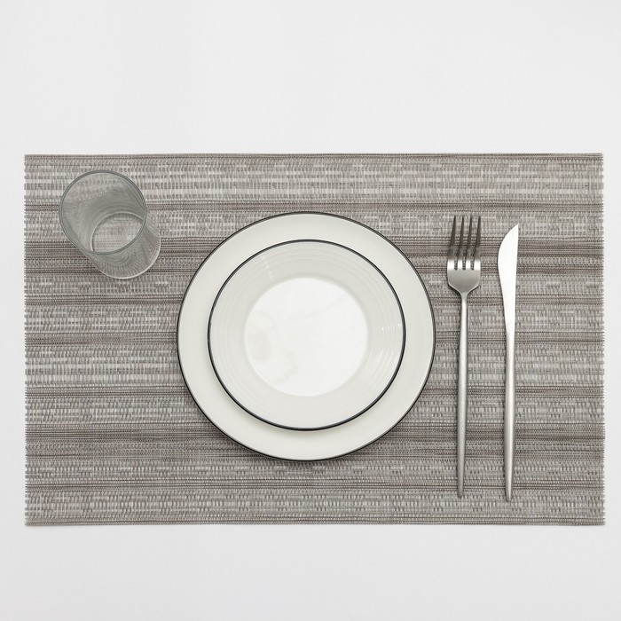 Салфетка кухонная «Мия», 45×30 см, цвет тёмно-серый
Салфетка кухонная «Мия», 45×30 см, цвет тёмно-серый