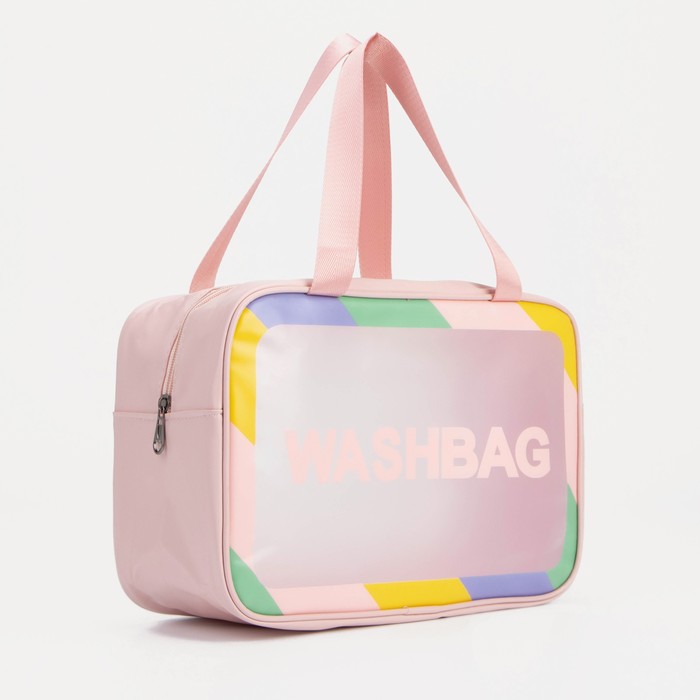 Косметичка на молнии, цвет розовый
Косметичка на молнии, цвет розовый