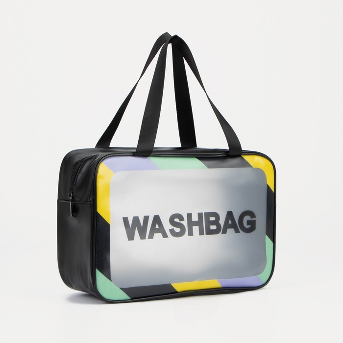 Косметичка на молнии, цвет чёрный
Косметичка на молнии, цвет чёрный