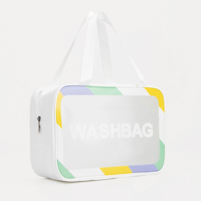 Косметичка на молнии, цвет белый
Косметичка на молнии, цвет белый