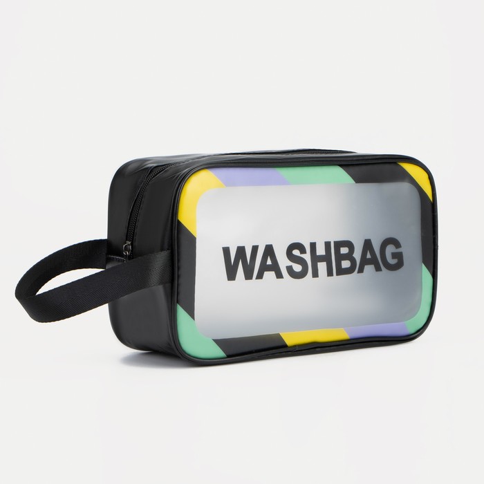 Косметичка на молнии, цвет чёрный
Косметичка на молнии, цвет чёрный