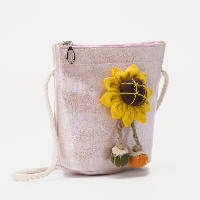 Сумка детская на молнии, цвет розовый
Сумка детская на молнии, цвет розовый