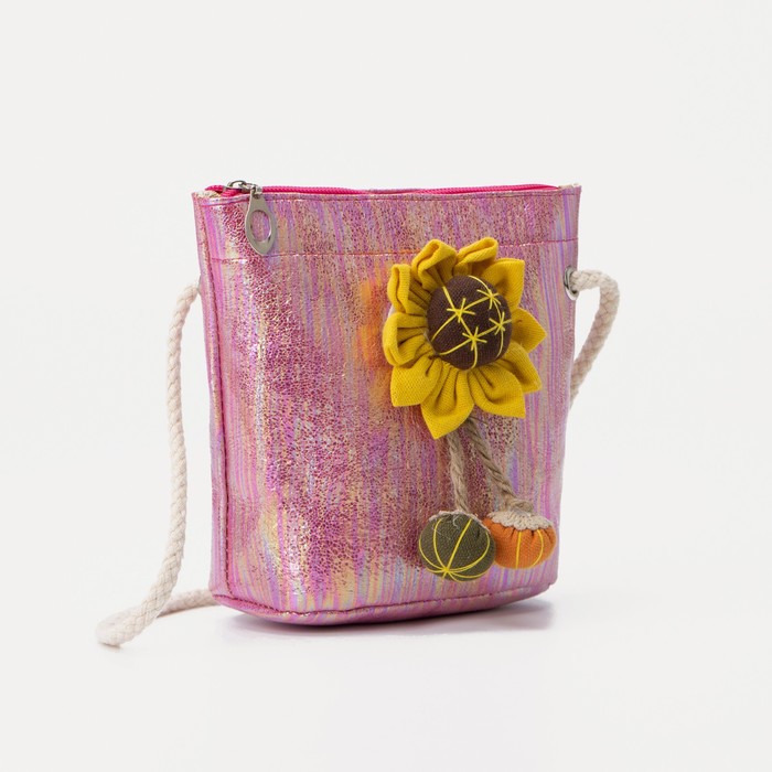 Сумка детская на молнии, цвет малиновый
Сумка детская на молнии, цвет малиновый