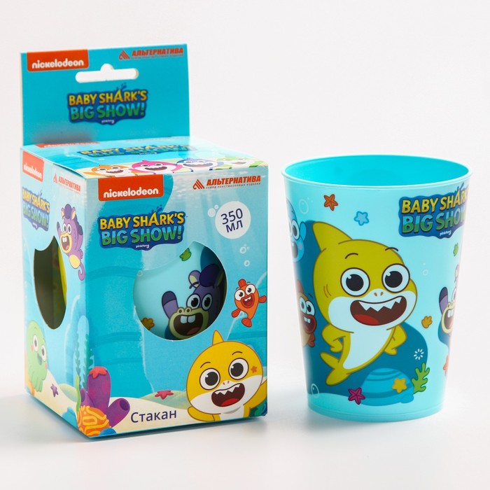 Стакан детский Baby Shark's Big Show! 0,35 л.
Стакан детский Baby Shark's Big Show! 0,35 л.