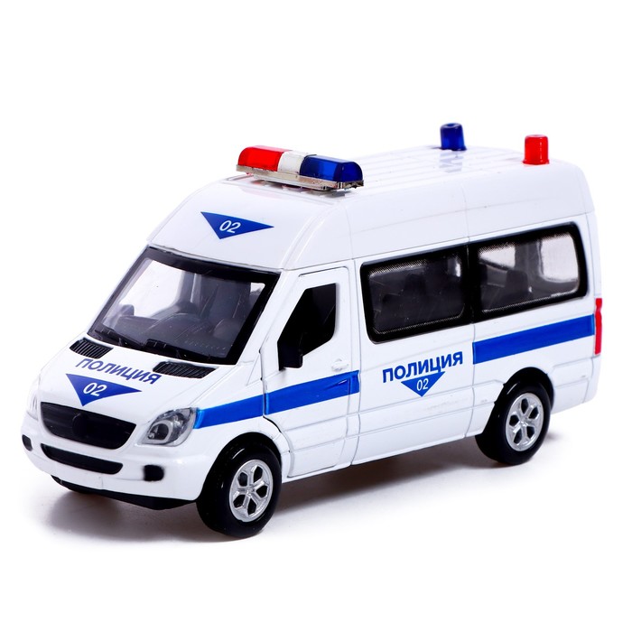Машина металлическая «Полиция», инерционная, открываются двери
Машина металлическая «Полиция», инерционная, открываются двери