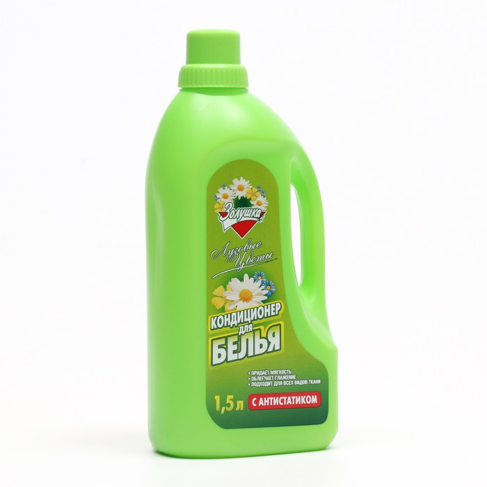 Кондиционер для белья "Золушка - Луговые Цветы", 1.5 л
Кондиционер для белья "Золушка - Луговые Цветы", 1.5 л