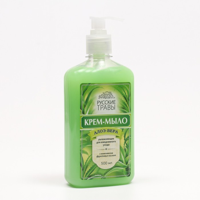 Жидкое крем-мыло Русские Травы "Алоэ-Вера" дозатор, 500 мл
Жидкое крем-мыло Русские Травы "Алоэ-Вера" дозатор, 500 мл