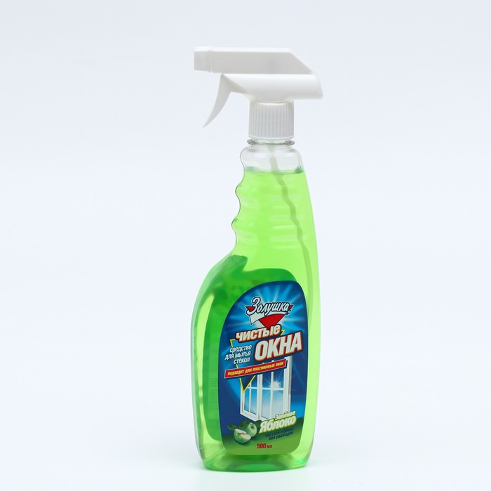 Средство для мытья стекол Золушка, Чистые окна "Зеленое Яблоко" триггер, 500 мл
Средство для мытья стекол Золушка, Чистые окна "Зеленое Яблоко" триггер, 500 мл