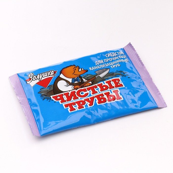 Средство для прочистки канализационных труб Золушка, синий 90 г
Средство для прочистки канализационных труб Золушка, синий 90 г