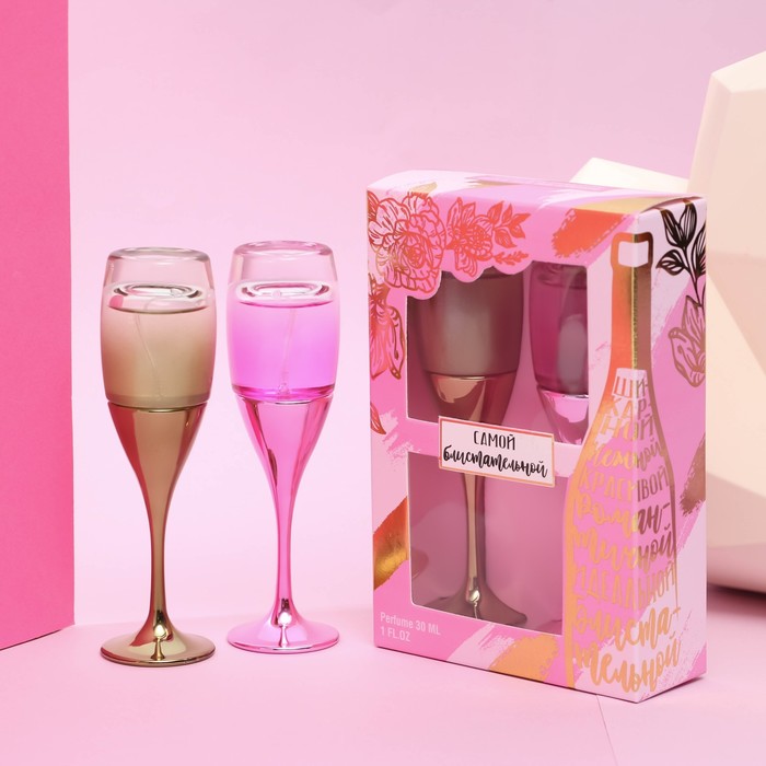 Набор: 2 бокала парфюм «Самой блистательной»
Набор: 2 бокала парфюм «Самой блистательной»