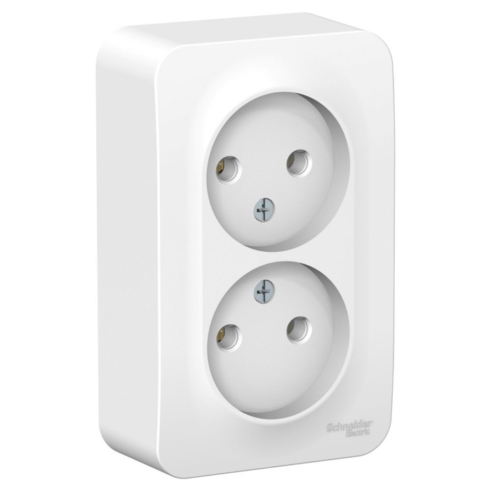 Розетка двойная SE Blanca, 16 А, 250 В, накладная, без з/к, IP20, белая, BLNRA000211
Розетка двойная SE Blanca, 16 А, 250 В, накладная, без з/к, IP20, белая, BLNRA000211