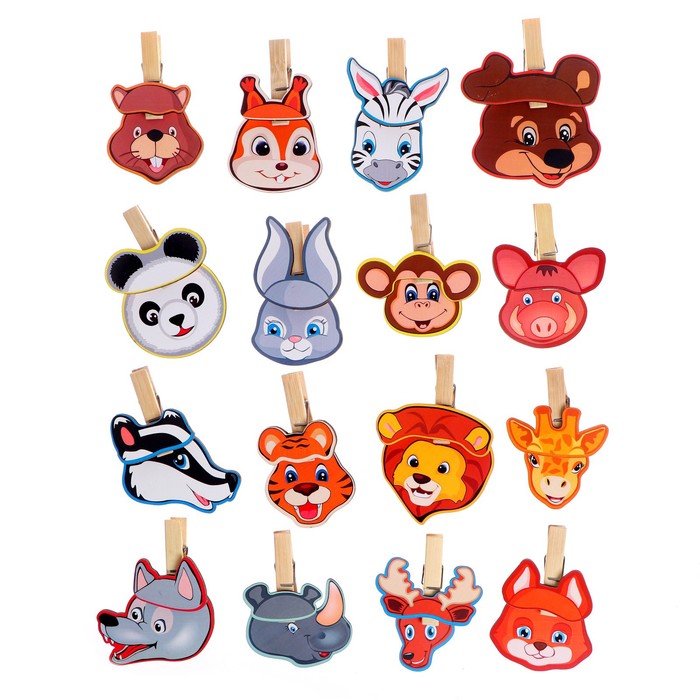 Игра с прищепками «Чьи уши №2»
Игра с прищепками «Чьи уши №2»