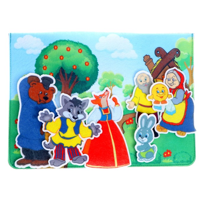 Фетровые сказки «Колобок»
Фетровые сказки «Колобок»