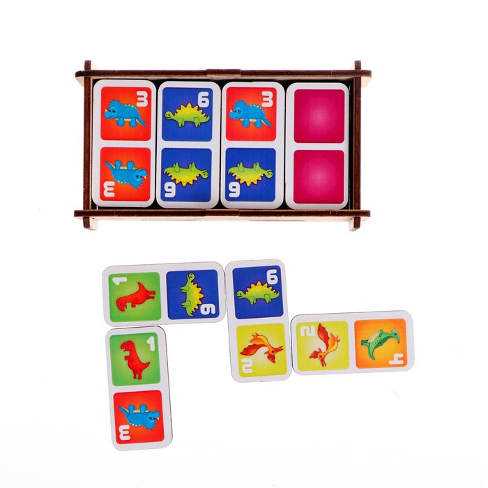 Домино «Динозавры»
Домино «Динозавры»