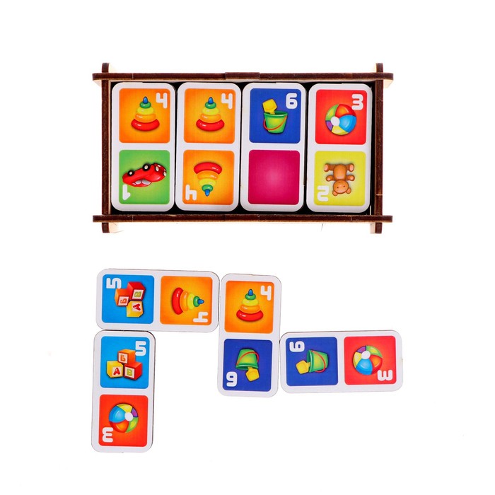 Домино «Игрушки»
Домино «Игрушки»