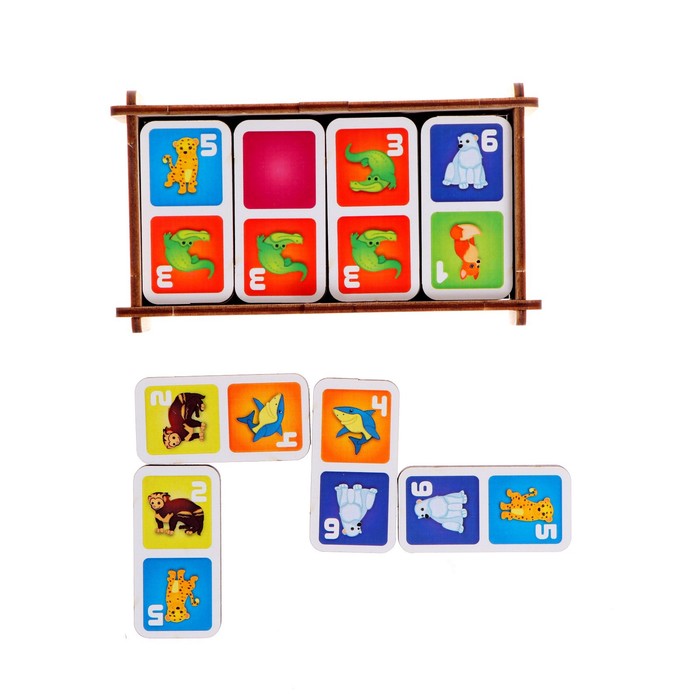 Домино «Дикие животные»
Домино «Дикие животные»