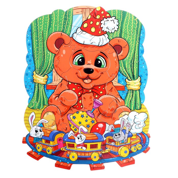 Фигурный пазл MAXI «Мишутка»
Фигурный пазл MAXI «Мишутка»