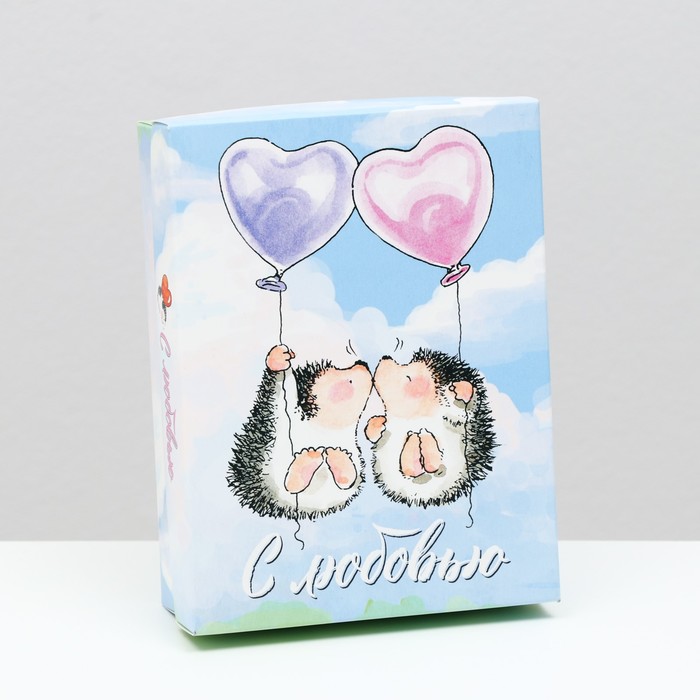 Подарочная коробка "Ежики", 16,5 х 12,5 х 5,2 см
Подарочная коробка "Ежики", 16,5 х 12,5 х 5,2 см