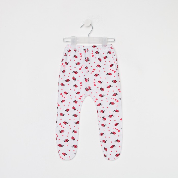 Ползунки детские, цвет белый/красный рост 62 см
Ползунки детские, цвет белый/красный рост 62 см
