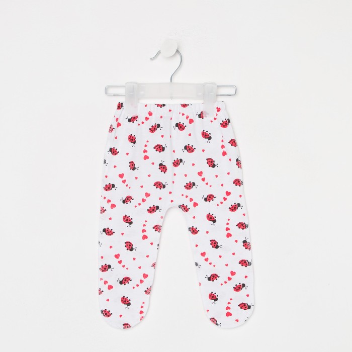 Ползунки детские, цвет белый/красный, рост 56 см
Ползунки детские, цвет белый/красный, рост 56 см