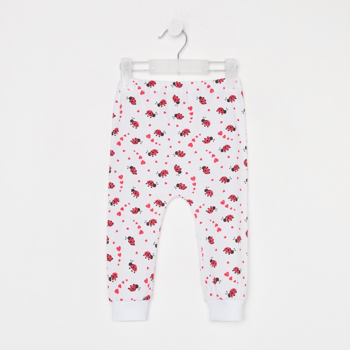 Штанишки детские, цвет белый/красный, рост 80 см
Штанишки детские, цвет белый/красный, рост 80 см