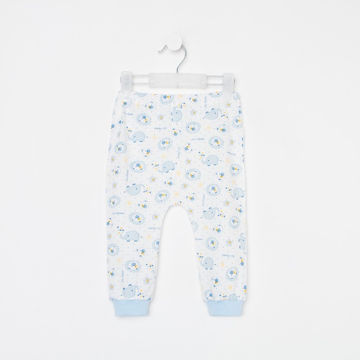 Штанишки для мальчика, цвет белый/слоны, рост 68 см
Штанишки для мальчика, цвет белый/слоны, рост 68 см