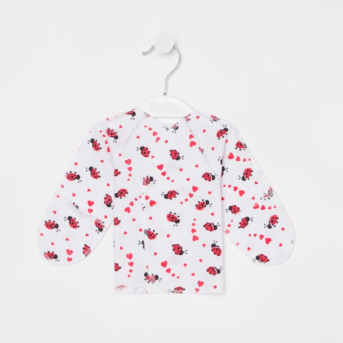 Распашонка детская, цвет белый/красный, рост 62 см
Распашонка детская, цвет белый/красный, рост 62 см