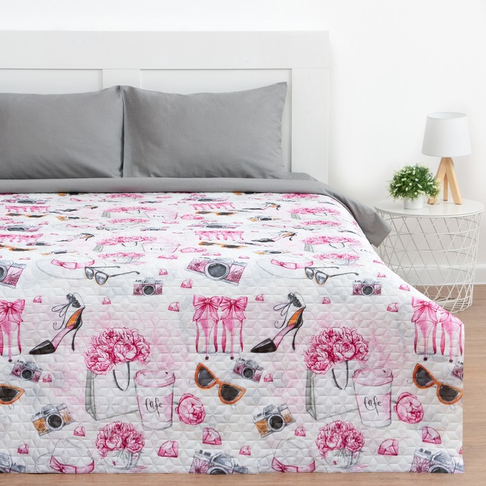 Покрывало Экономь и Я "Гламур" 150*210±5см,микрофайбер,210 г/м2,100% п/э
Покрывало Экономь и Я "Гламур" 150*210±5см,микрофайбер,210 г/м2,100% п/э