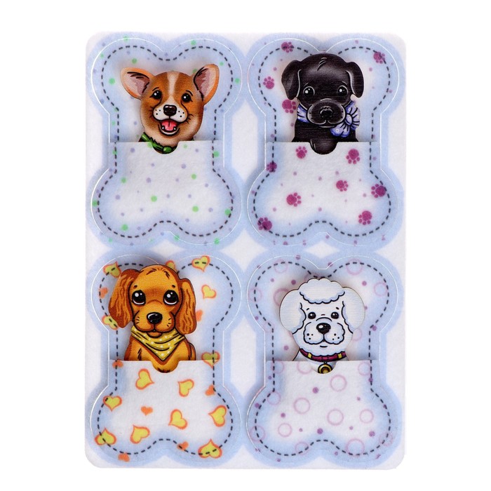 Мини-игра из фетра «Щенки»
Мини-игра из фетра «Щенки»