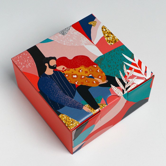 Коробка сборная Love, 15 × 15 × 7 см
Коробка сборная Love, 15 × 15 × 7 см