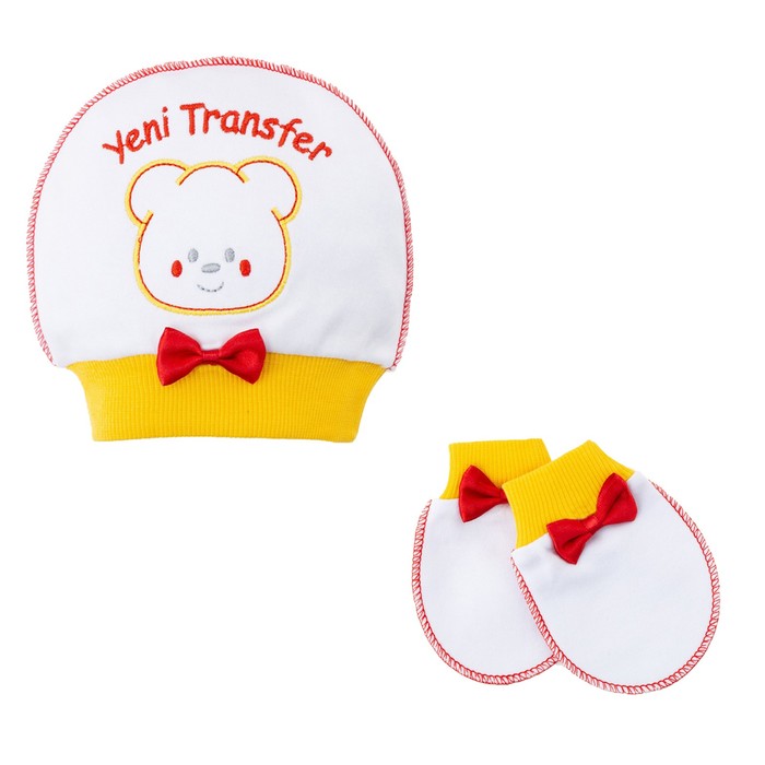 Комплект для новорождённых, цвет белый/оранжевый, размер 44 (0-3 мес.)
Комплект для новорождённых, цвет белый/оранжевый, размер 44 (0-3 мес.)