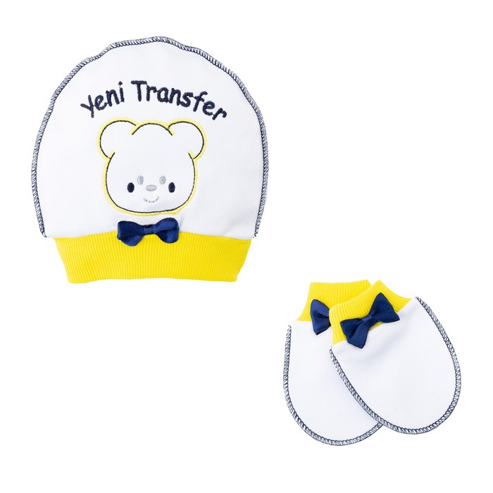 Комплект для новорождённых, цвет белый/жёлтый, размер 44 (0-3 мес.)
Комплект для новорождённых, цвет белый/жёлтый, размер 44 (0-3 мес.)