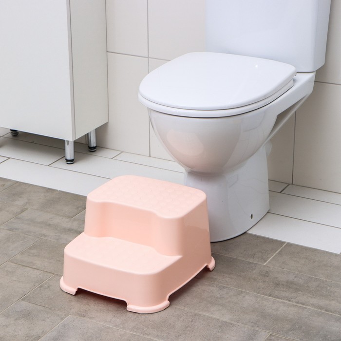 Подставка - ступенька детская, цвет розовый
Подставка - ступенька детская, цвет розовый