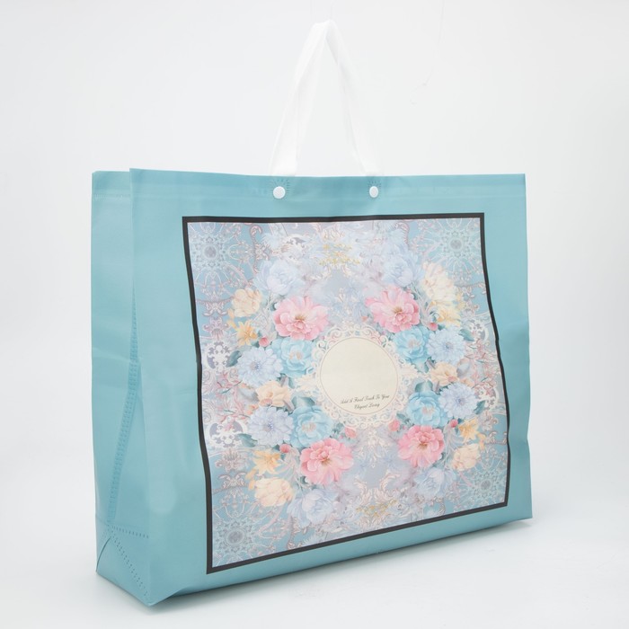 Сумка хозяйственная на кнопках, цвет голубой
Сумка хозяйственная на кнопках, цвет голубой