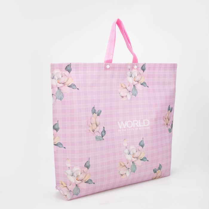 Сумка хозяйственная на кнопках, цвет розовый
Сумка хозяйственная на кнопках, цвет розовый