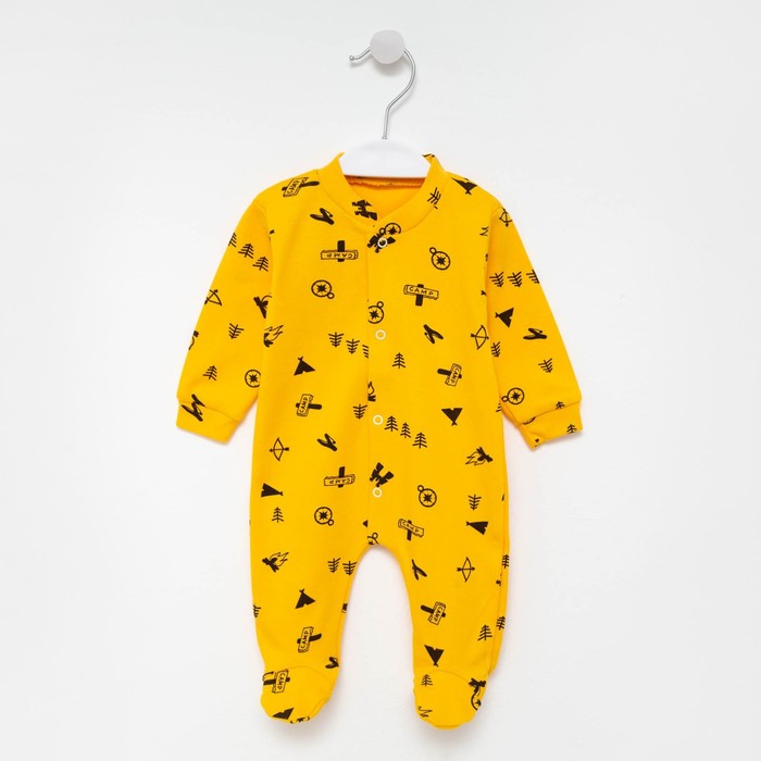 Комбинезон детский, цвет жёлтый, рост 56 см
Комбинезон детский, цвет жёлтый, рост 56 см