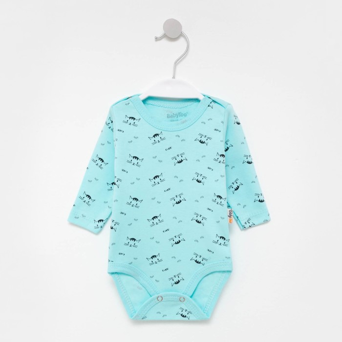 Боди детское, цвет бирюзовый, рост 56 см
Боди детское, цвет бирюзовый, рост 56 см